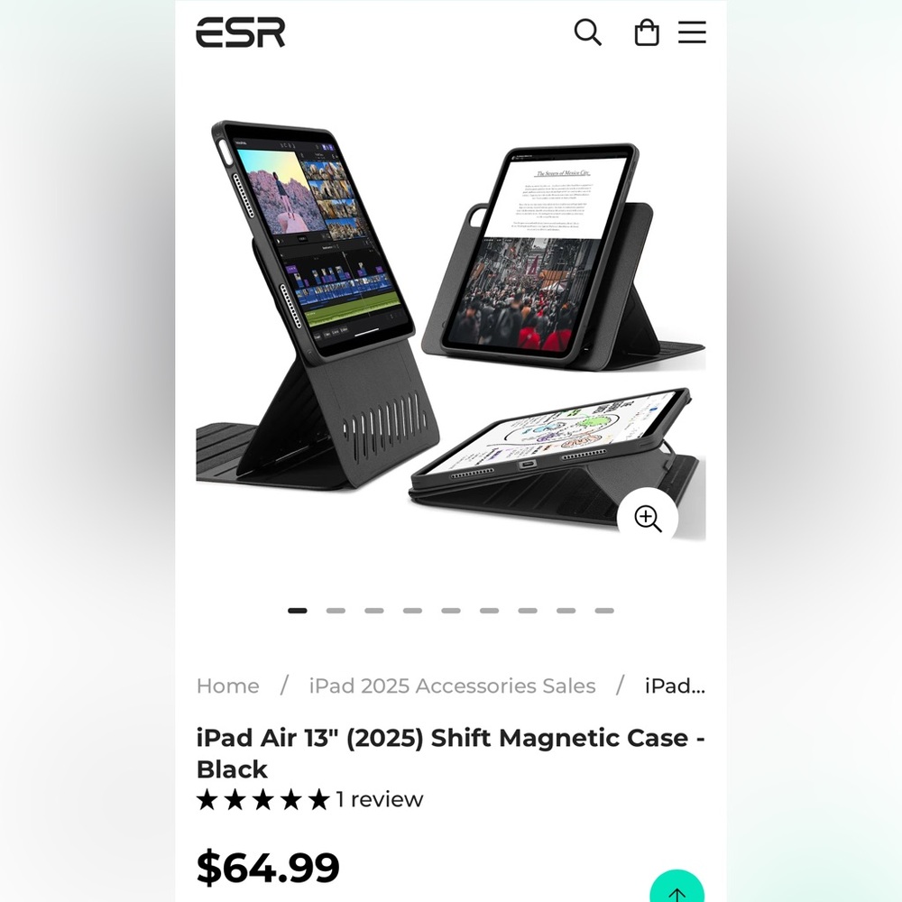 ESR Shift Series Magnetic Case for IPad Air 13 M3 (2025)